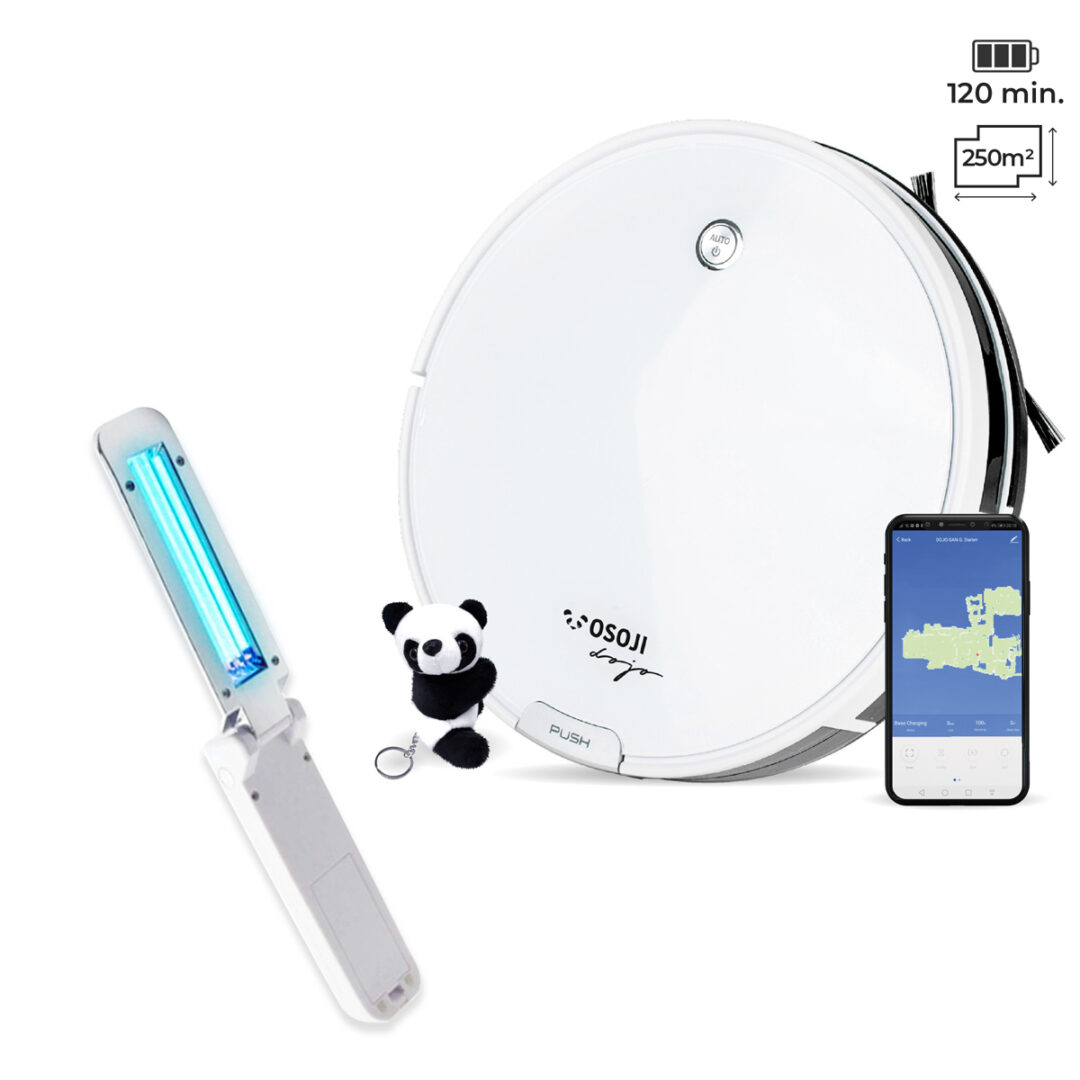 Robot Aspiradora D990 WIFI + Sanitizador UV de Regalo - Osoji Chile