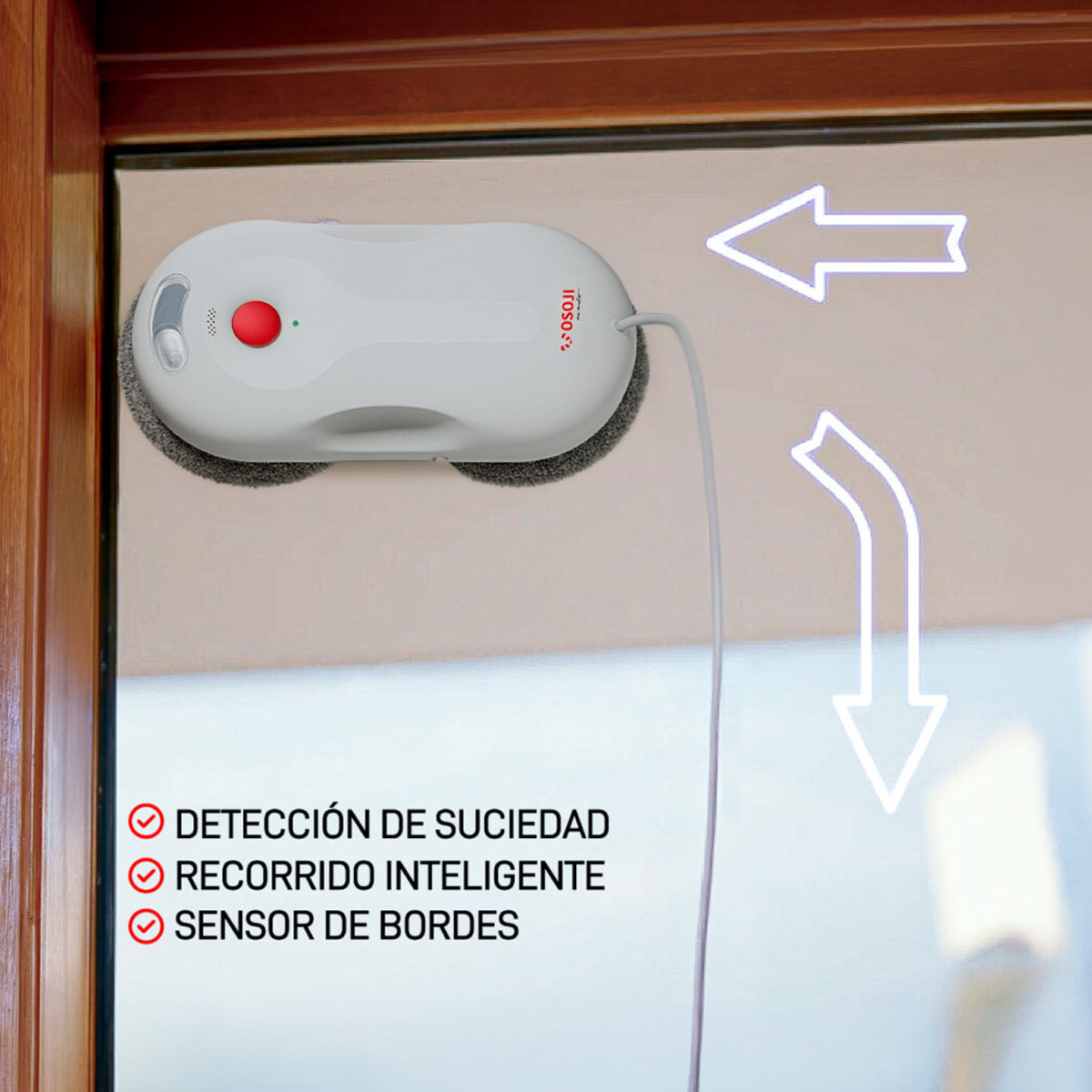 Robot Limpia Vidrios Osoji Mado Spray Pro - Imagen 2