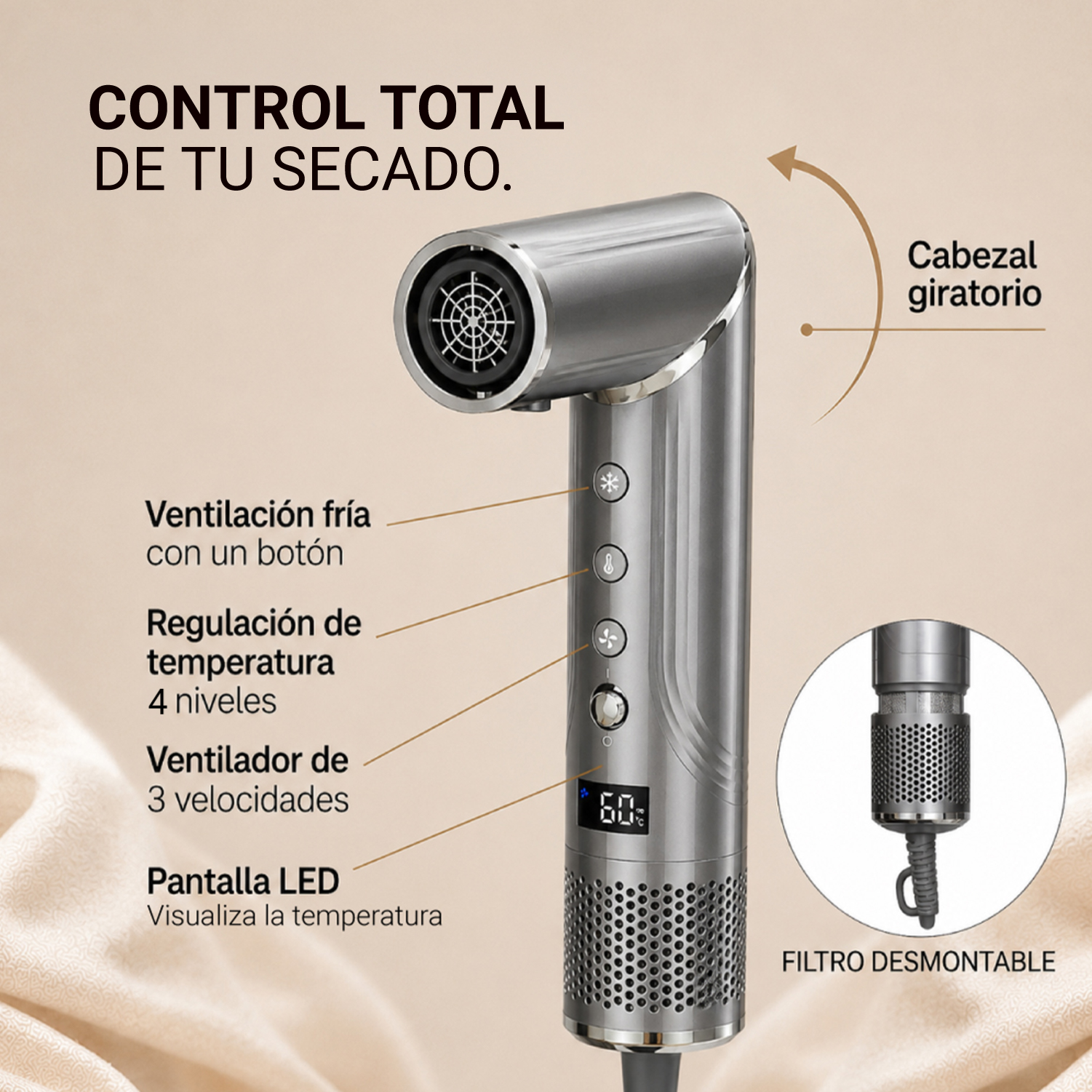 Secador Multi Styler Profesional