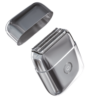 Afeitadora Shaver Osoji S3 Wet&Dry Inalámbrica Silver Steel