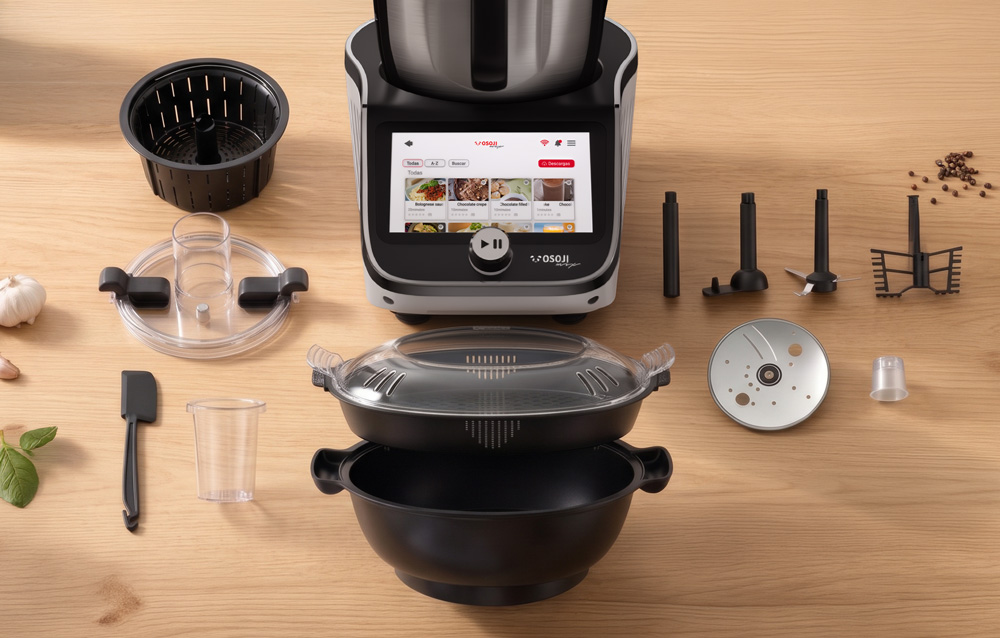Todos los accesorios incluidos con OsojiMix OM3